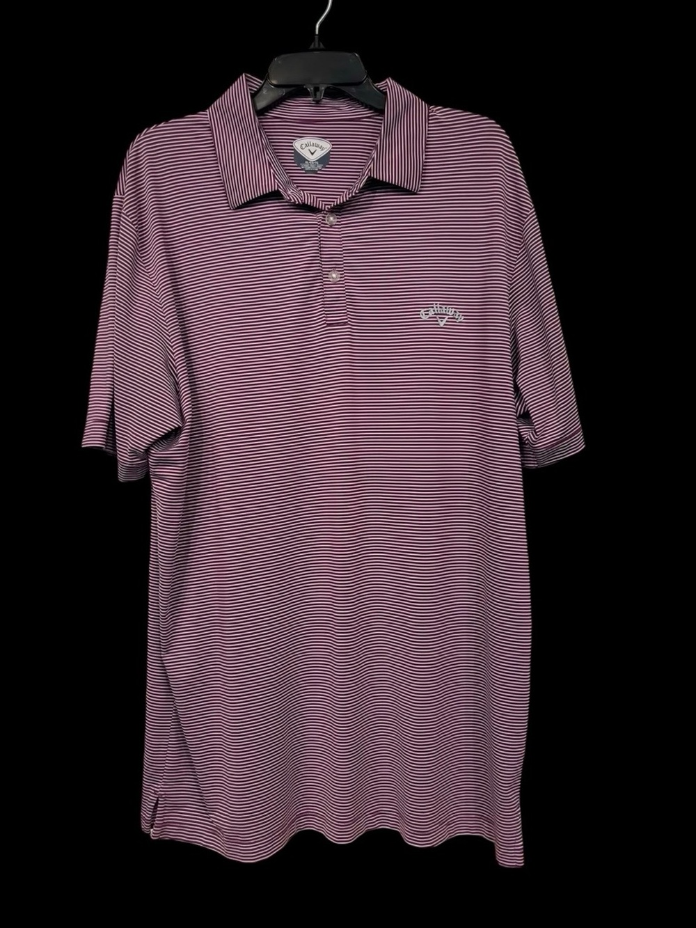 Calloway striped polo size XL